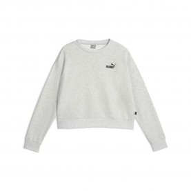 блуза,дамски,блузи,puma,ess+,relaxed,small,l,sweatshirt,grey