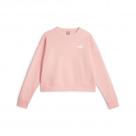 блуза,дамски,блузи,puma,ess+,relaxed,small,l,sweatshirt,peach,smoothies,(pink)