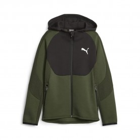 блуза,детски,блузи,puma,evostripe,full,zip,sweatshirt,myrtle,(green)