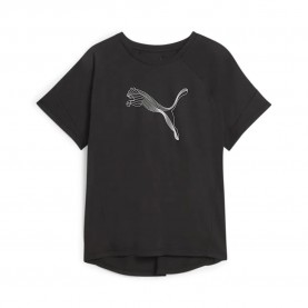 тениска,дамски,тениски,puma,evostripe,short,sleeve,t,shirt,black