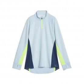 блуза,дамски,блузи,puma,individual,blaze,training,half,zip,sweatshirt,blue