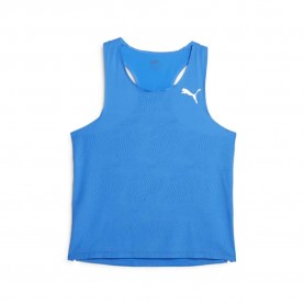 Тениска Puma Run Ultraspun Single sleeveless T-shirt - Blue (Ultra Blue) тениска,мъжки,тениски,дамски,тениски,puma,run,ultraspun,single,sleeveless,t,shirt,blue,(ultra,blue)