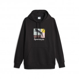 суичър,дамски,блузи,puma,classics,brand,love,hoodie,black