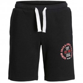 къси,панталони,детски,панталони,jack,&,jones,jpstandy,sweat,shorts,black,(black)