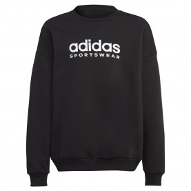 Блуза Adidas All Szn Crew sweatshirt - Black (Black / White) блуза,детски,блузи,adidas,all,szn,crew,sweatshirt,black,(black,white)
