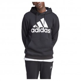 суичър,мъжки,пуловери,adidas,sportswear,essentials,fleece,big,logo,hoodie,black