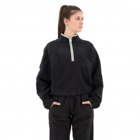 блуза,дамски,блузи,adidas,tiro,half,zip,sweatshirt,black