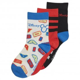 чорапи,детски,чорапи,adidas,mickey,mouse,crew,socks,3,pairs,multicolor,(black,broyal,cwhite)