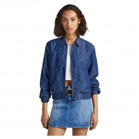 яке,дамски,якета,и,палта,pepe,jeans,marilou,denim,jacket,chambra,(blue)
