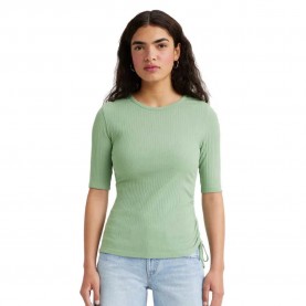 тениска,дамски,тениски,levi´s,®,side,tie,short,sleeve,t,shirt,green,(granite,green)