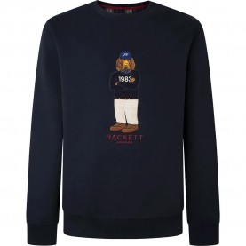 блуза,мъжки,пуловери,hackett,harry,logo,sweatshirt,multicolor
