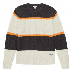блуза,детски,блузи,tom,tailor,1037956,striped,knit,sweater,grey,(coal,grey)