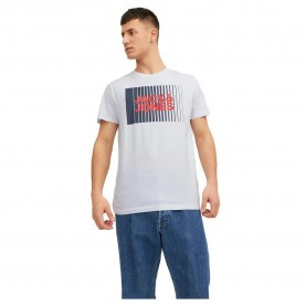 тениска,мъжки,тениски,jack,&,jones,corp,logo,short,sleeve,t,shirt,white