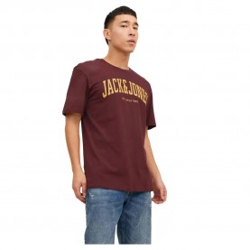 тениска,мъжки,тениски,jack,&,jones,josh,short,sleeve,t,shirt,red,(port,royale)