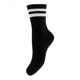 чорапи,дамски,чорапи,pieces,cally,socks,black,stripes,bright,white,(black)