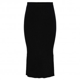 пола,дамски,поли,и,рокли,pieces,crista,high,waist,midi,skirt,black,(black)