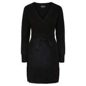 рокля,дамски,поли,и,рокли,pieces,ellen,long,sleeve,short,dress,black