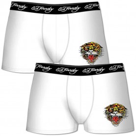 боксерки,мъжко,бельо,freegun,ed,hardy,pk5585,boxers,2,units,white,(white)