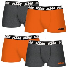 боксерки,мъжко,бельо,ktm,pk5495,boxers,4,units,multicolor,(orange,dark,grey)