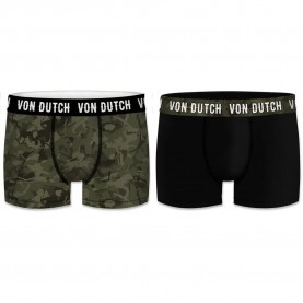 боксерки,мъжко,бельо,von,dutch,t789,boxers,2,units,multicolor,(black,camouflage)