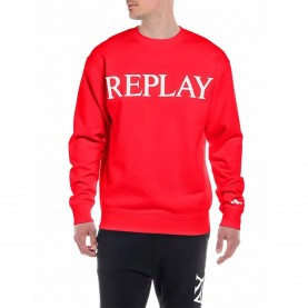 блуза,мъжки,пуловери,replay,m6527,.000.22890p,sweatshirt,red