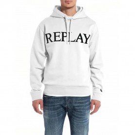 суичър,мъжки,пуловери,replay,m6711,.000.22890p,hoodie,white