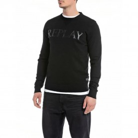 блуза,мъжки,пуловери,replay,uk2505.000.g23138,sweater,black