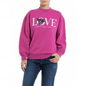 блуза,дамски,блузи,replay,w3616c.000.22890cs,sweatshirt,purple