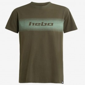 Тениска Hebo Casual Wear short sleeve T-shirt - Green (Khaki) тениска,мъжки,тениски,дамски,тениски,hebo,casual,wear,short,sleeve,t,shirt,green,(khaki)