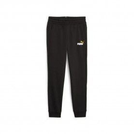 анцуг,детски,панталони,puma,ess+,2,col,logo,fl,cl,b,sweat,pants,black,(puma,black,yellow,sizzle)