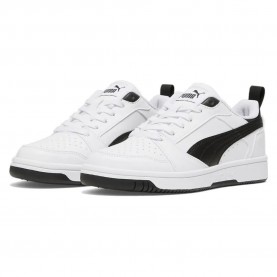 маратонки,детски,маратонки,puma,rebound,v6,lo,trainers,white,(puma,white,puma,black,puma,black)