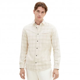 карирана,риза,мъжки,ризи,tom,tailor,1037447,tonal,check,shirt,beige