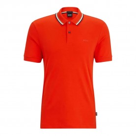BOSS Penrose 38 10228475 short sleeve polo - Orange (Bright Orange) дамски,блузи,с,яка,мъжки,блузи,с,яка,boss,penrose,38,10228475,short,sleeve,polo,orange,(bright,orange)