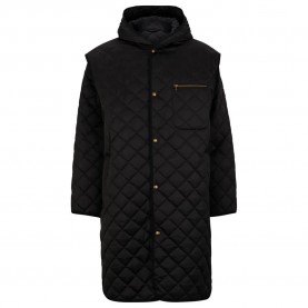 Палто HUGO Moreno 2341 10253066 coat - Black (Black) палто,мъжки,якета,hugo,moreno,2341,10253066,coat,black,(black)