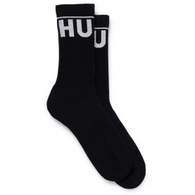 чорапи,мъжки,чорапи,hugo,qs,rib,iconic,cc,10257965,socks,2,units,black