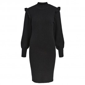 рокля,дамски,поли,и,рокли,object,malena,long,sleeve,midi,dress,black,(black)