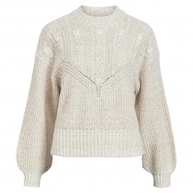 блуза,дамски,пуловери,дамски,плетени,дрехи,object,nova,stella,cable,sweater,beige,(humus,detail,melange)