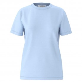 тениска,дамски,тениски,selected,16089123,short,sleeve,t,shirt,cashmere,blue,(blue)