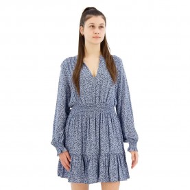 рокля,дамски,поли,и,рокли,pepe,jeans,jara,long,sleeve,short,dress,blue