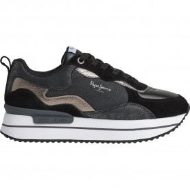 маратонки,дамски,маратонки,pepe,jeans,rusper,nas,trainers,chrome,(grey)