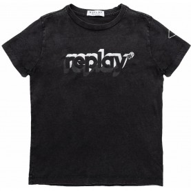 тениска,детски,тениски,replay,sb7404.054.23120m,short,sleeve,t,shirt,black