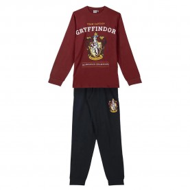 пижама,детски,пижами,harry,potter,harry,potter,long,sleeve,pyjama,red,(dark,red)