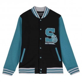 блуза,детски,блузи,cerda,group,harry,potter,slytherin,full,zip,sweatshirt,blue