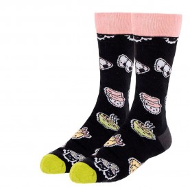 чорапи,мъжки,чорапи,cerdá,socks,otaku,half,long,socks,blue,(black,pink,yellow)