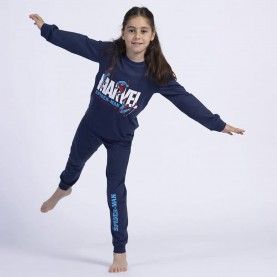 пижама,детски,пижами,spiderman,spiderman,long,sleeve,pyjama,blue,(blue)