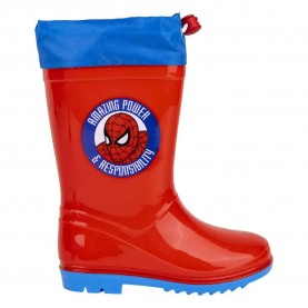 обувки,детски,боти,cerdá,spiderman,rain,boots,red,(red)