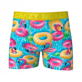боксерки,мъжко,бельо,crazy,boxer,flot,flamingo,boxers,blue,(multicolor)