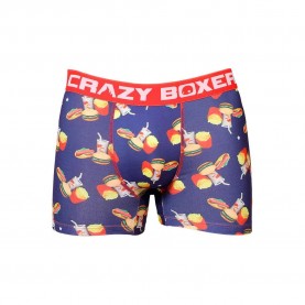 боксерки,мъжко,бельо,crazy,boxer,hamburguer,boxers,blue,(multicolor)
