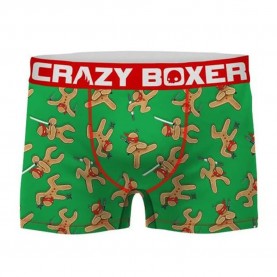 боксерки,мъжко,бельо,crazy,boxer,ninja,boxers,green,(multicolor)