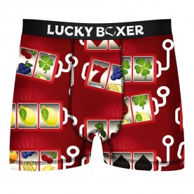 боксерки,мъжко,бельо,lucky,boxer,lb002,boxers,red,(multicolor)
